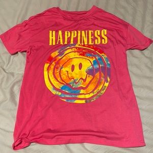 happiness oversized shirt